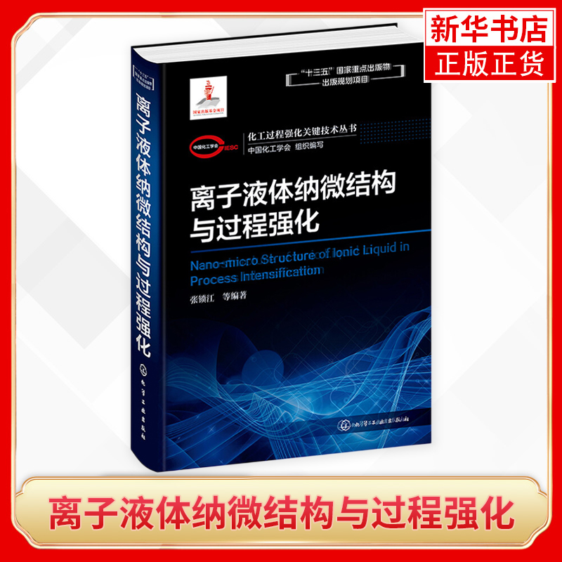 化工过程强化关键技术丛书--离子液体纳微结构与过程强化 化工化学环境等领