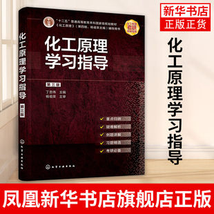 化工原理学习指导（第三版）（丁忠伟）教材化工原理第四版杨祖荣主编化工原理丁忠伟刘伟刘丽英编配套辅导书教材