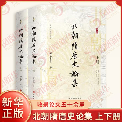 北朝隋唐史论集 上下册 黄永年 著 北齐 北周 隋 唐时代的政治 经济 制度 重要人物 社会生活等 山西人民出版社 新华书店正版书籍