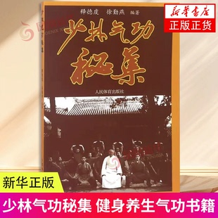 少林气功秘集 少林武术练气功法中国少林武术 健身养生气功书 内力内功气功书籍 人民体育出版社 新华正版书籍