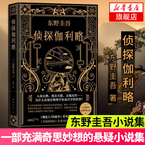 【凤凰新华书店旗舰店】侦探伽利略 东野圭吾 白夜行恶意放学后嫌疑人 外国侦探悬疑推理小说 东野圭吾小说集
