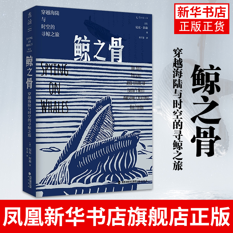 鲸之骨-穿越海陆与时空的寻鲸之旅 尼克 彭森 在鲸骨和化石中探寻鲸的前世今生与未来命运 鲸类动物演化史书籍 凤凰新华书店旗舰店