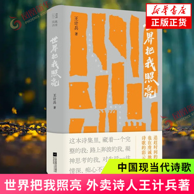 世界把我照亮 外卖诗人王计兵 手持人间一束光赶时间的人作者 中国现当代诗歌 江苏凤凰文艺出版社 新华书店旗舰店官网正版书籍