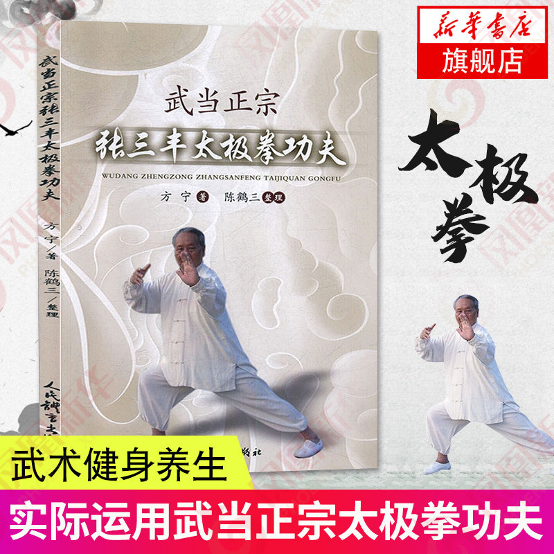 方宁 中国传统武术太极拳法练习基础入门教程 中华拳术拳谱招式学习
