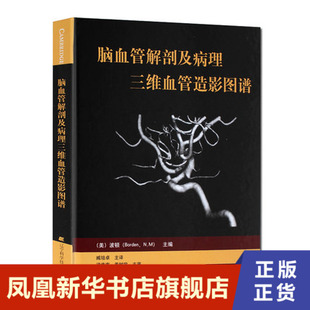 脑血管解剖及病理三维血管造影图谱 人体脑血管解剖学图谱 神经外科医生技术参考书 颈部颅内动脉静脉医学书 脑血管解剖图谱