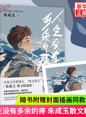 人生没有多余的疼 朱成玉散文精选集 现当代文学散文集中小学生课外阅读书籍拓展阅读作文文笔提升 新华书店旗舰店正版书籍