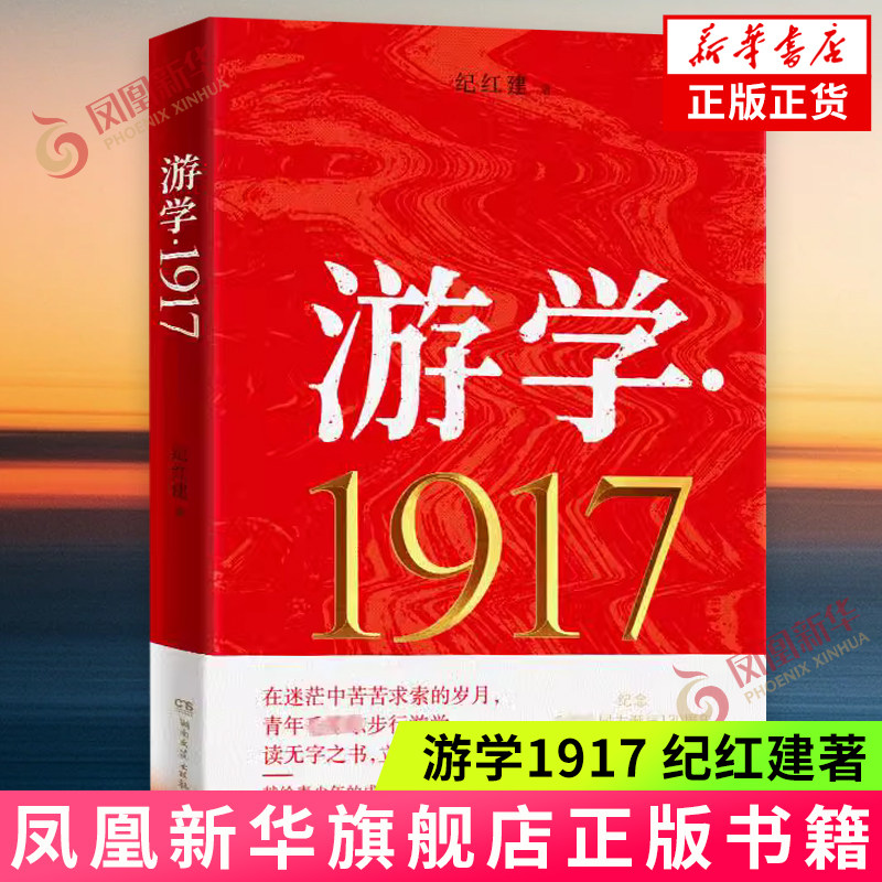 游学1917 纪红建 湖南文艺出版社 步行游学 探历史古迹 览山川湖海  新华正版书籍 - 实物图