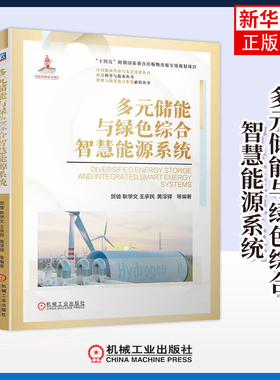 多元储能与绿色综合智慧能源系统 贺徙 耿学文 等编著 综合智慧能源系统的源荷特性 运行方式等 机械工业出版社 新华正版书籍