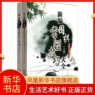 天津科学正版 新编围棋常型技巧大全 围棋书籍大全围棋棋谱聂卫平围棋教程围棋技巧专项训练围棋教材专项 聂卫平 书籍 上下册