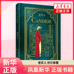 老实人 伏尔泰著 法国文学经典文库 世界名著作家出版社 凤凰新华书店旗舰店