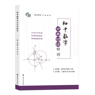 初中数学分类讨论特训 初中数学代数篇值数轴方程几何篇三角形圆动点问题 南京大学出版社 新华正版书籍
