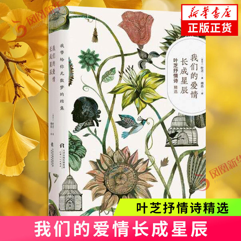 我们的爱情长成星辰 叶芝逝世80周年纪念 收录叶芝抒情诗56首傅浩修订译本 席勒画作典藏 文学散文随笔诗歌词曲名家名作书