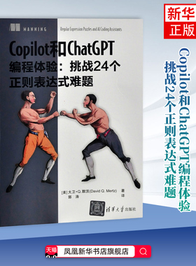 Copilot和ChatGPT编程体验：挑战24个正则表达式难题计算机控制仿真与人工智能清华大学出版社有限公司