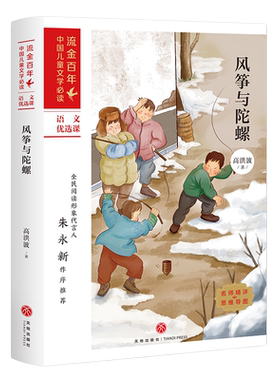 风筝与陀螺 高洪波著 童话、散文精选合集 流金百年中国儿童文学 小学生课外儿童阅读故事书 天地出版社