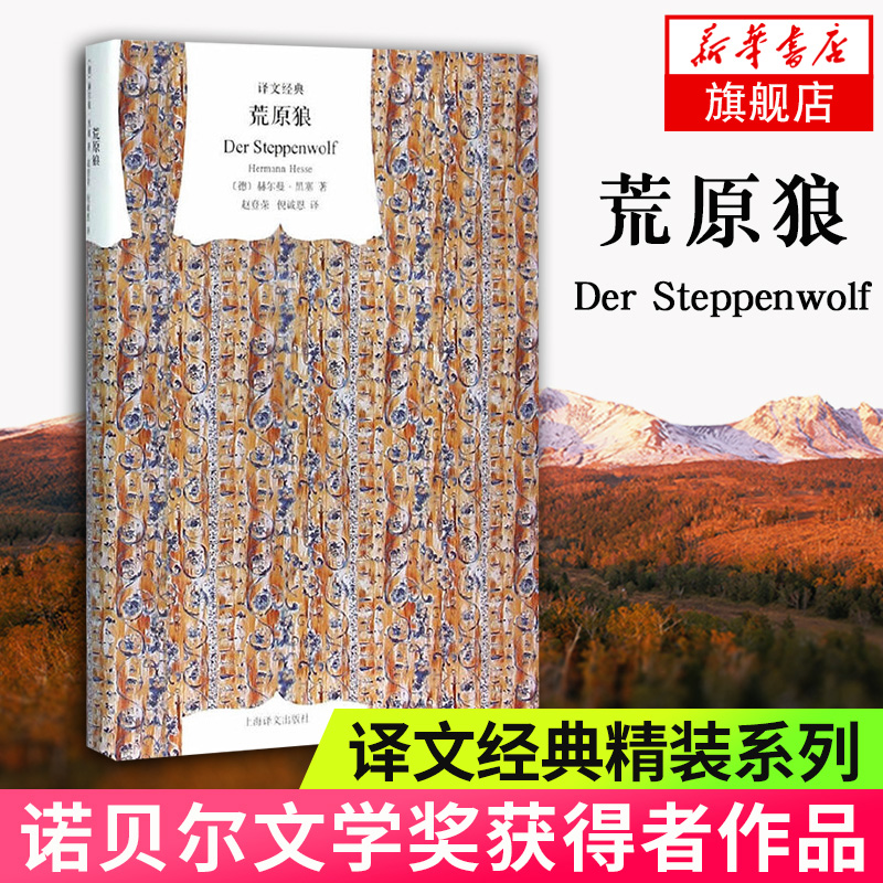 荒原狼 上海译文出版社 赫尔曼黑塞著 中期的代表作 文学名著译文经典  外国小说经典名著凤凰新华书店旗舰店