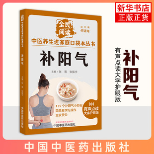 补阳气(大字护眼版)  何清湖 中国中医药出版社 补阳气小妙招  新华正版书籍