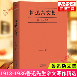 58篇 凤凰新华书店 口碑典藏版 1936鲁迅先生杂文写作精选 鲁迅著精选鲁迅先生杂文写作经典 1918 中国现当代文学作品 鲁迅杂文集