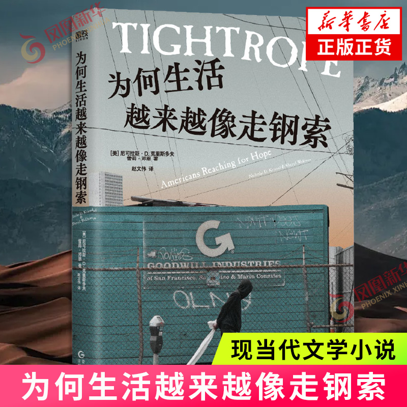为何生活越来越像走钢索 尼可拉斯·D.克里斯多夫 贵州人民出版社 纪实报告文学 新华正版书籍