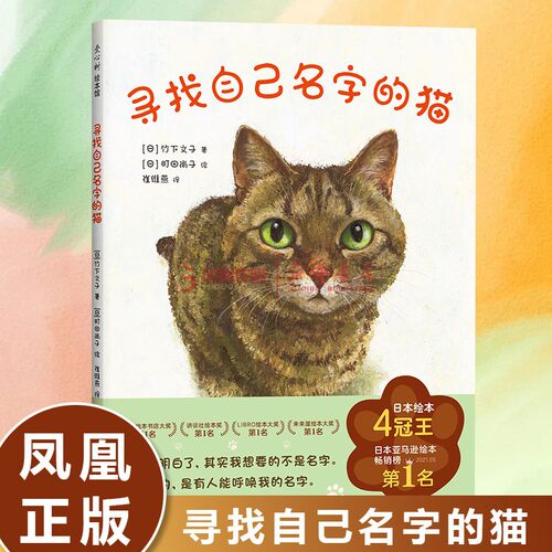 寻找自己名字的猫绘本图画书