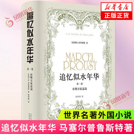 在斯万家这边 追忆似水年华 第一卷 马塞尔普鲁斯特著 二十世纪世界文坛重要的小说之一 译林出版社世界名著外国小说