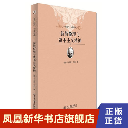 新教伦理与资本主义精神 马克斯韦伯著 马奇炎陈婧译 资本主义精神  哲学社会科学伦理学正版书籍【凤凰新华书店旗舰店】