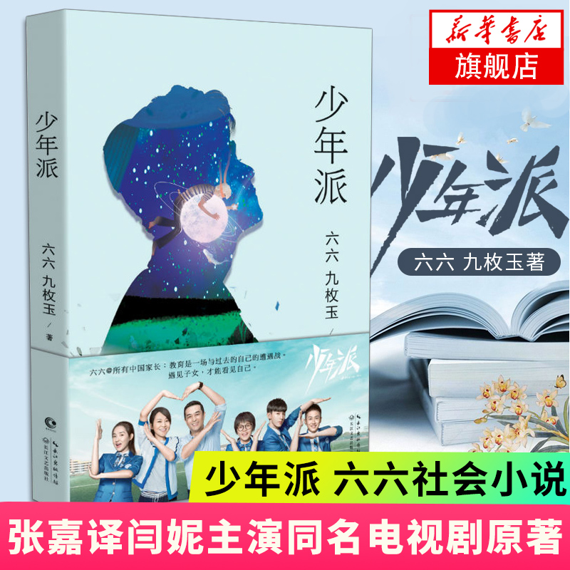少年派 六六著  同名电视剧原著 长篇小说新作修行自我进阶之书 备战高考情感小说亲情家庭 凤凰新华书店旗舰店