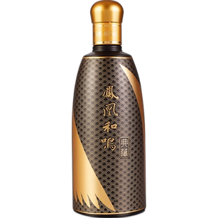 凤凰和鸣典藏浓香型白酒46度500ml礼盒装纯粮食2瓶整箱高度酒送礼