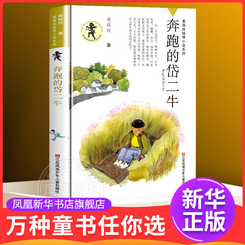 奔跑的岱二牛黄蓓佳倾情小说系列 7-12岁适读儿童文学黄蓓佳作品 三四五六年级小学生课外阅读书籍 凤凰新华书店旗舰店