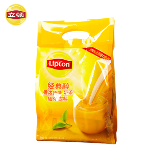 31.9元包邮  Lipton立顿经典醇香浓原味奶茶 40条