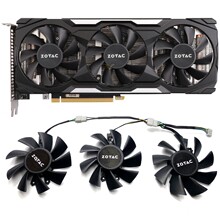 ZOTAC索泰RTX2060 2060S GTX1660 1660ti X-GAMING霹雳版显卡风扇