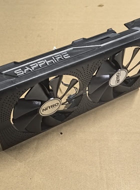 蓝宝石RX580/570/480/470 白金/超白金/海外版OC轴承风扇静音带壳