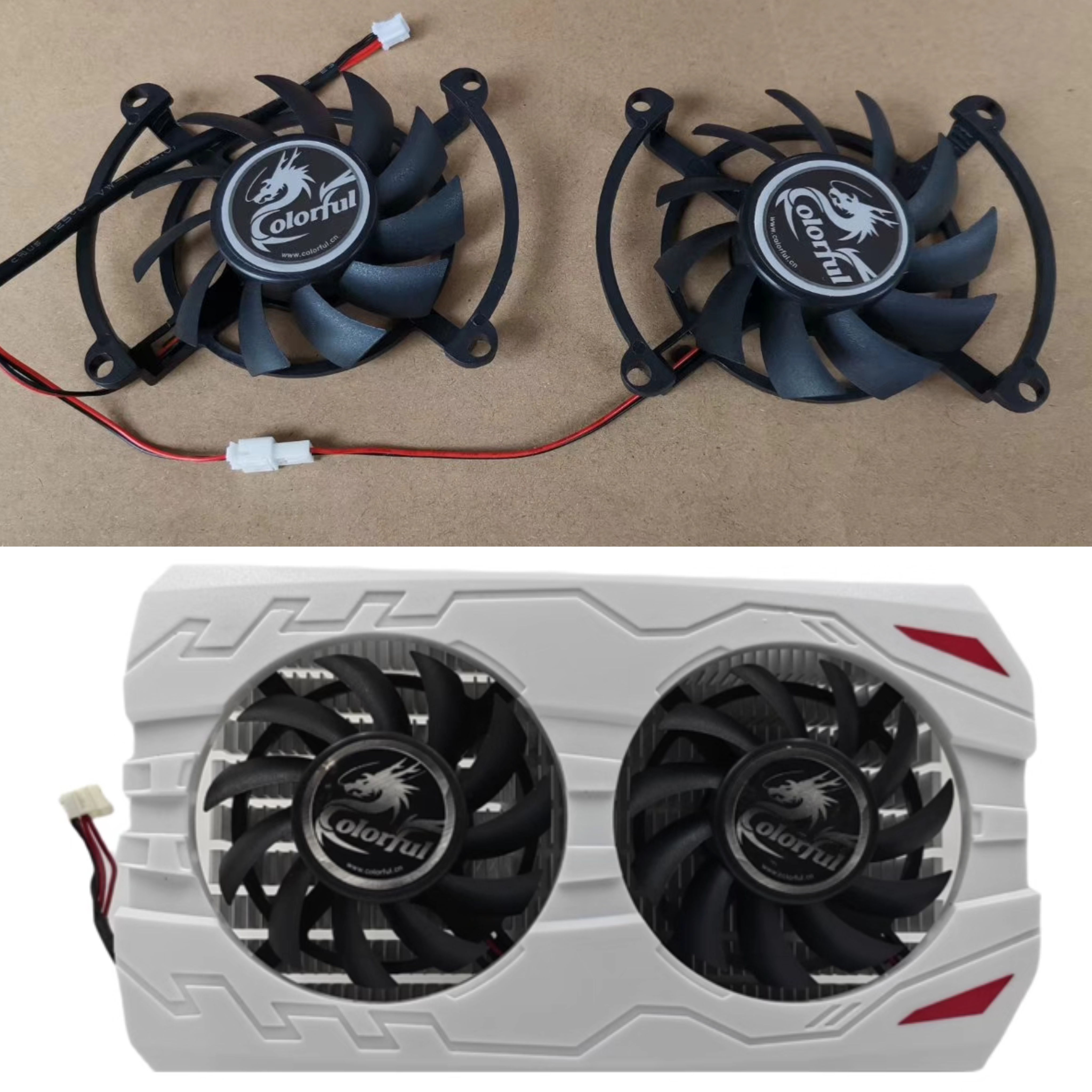 原装七彩虹iGame GTX 1050Ti GAMING 4G 显卡静音风扇不包邮