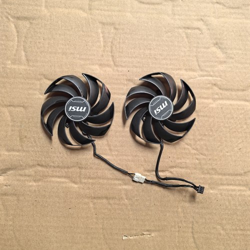 全新微星RTX4070S 4070Ti VENTUS万图师2X显卡风扇PLD10010S12HH