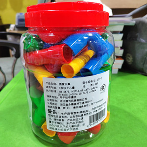 潜力拼插积木系列儿童益智玩具桶装管道积木动物公仔雪花片太阳花