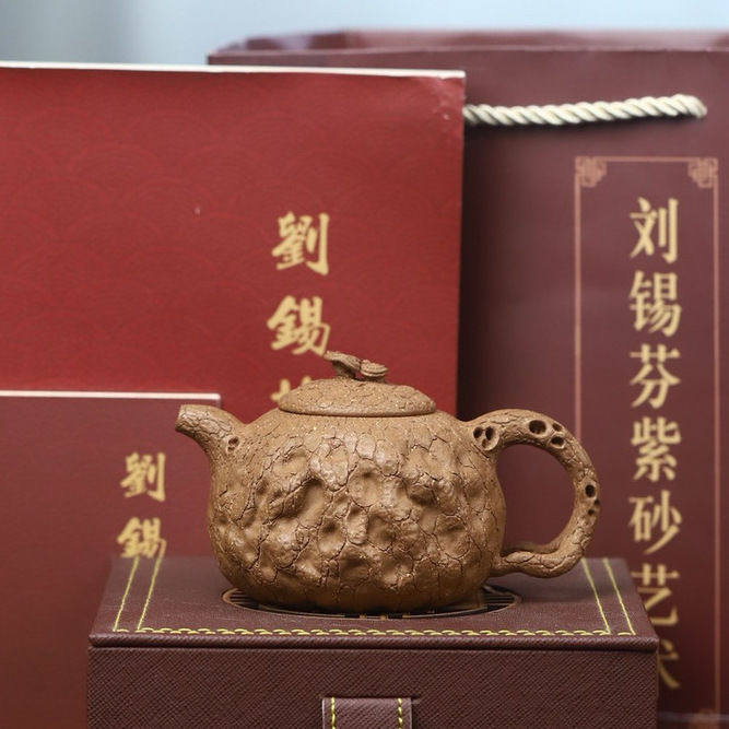 230毫升宜兴紫砂壶手工中式茶壶茶壶原矿黄龙山老段泥供春壶