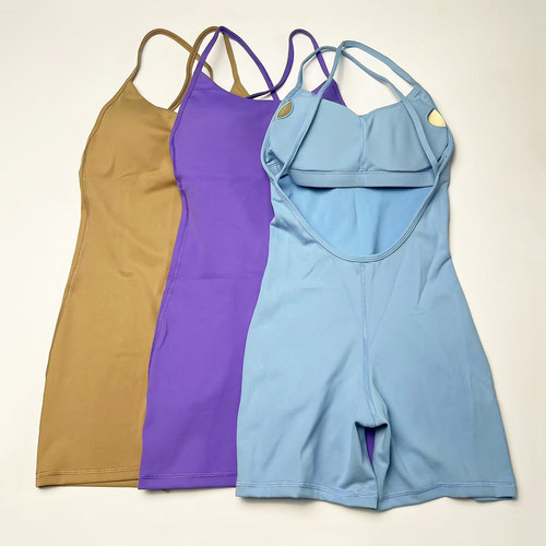 户外运动健身提臀连体衣瑜伽服女