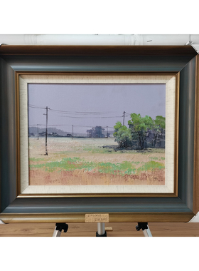 57x47cm纯手绘国内优秀油画 客厅茶室办公室收藏装饰画