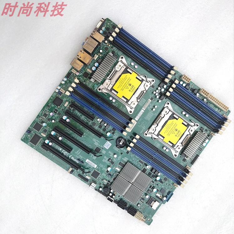 超微X9DAI双路X79主板 E5-2680V2 40核心图形工作站游戏主议价
