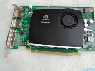 E显卡 PCI 512MB Quadro 专业制图显卡议价 FX580 双DP口