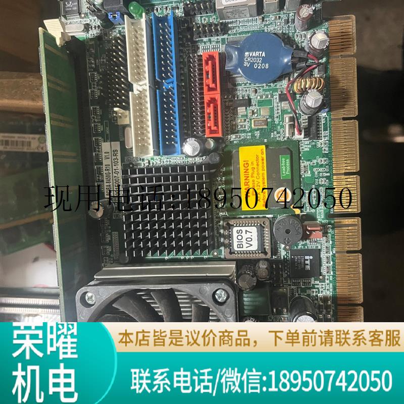 原装工控机主板PCISA-8450G-R10 V:1.0议价