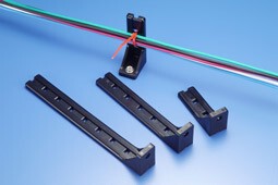 进口原装 KSS阶梯式电线固定座LCH-60BK  UL尼龙 黑色94V-2 100只
