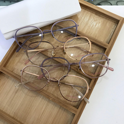 纯钛眼镜框纯钛超轻近视眼镜架