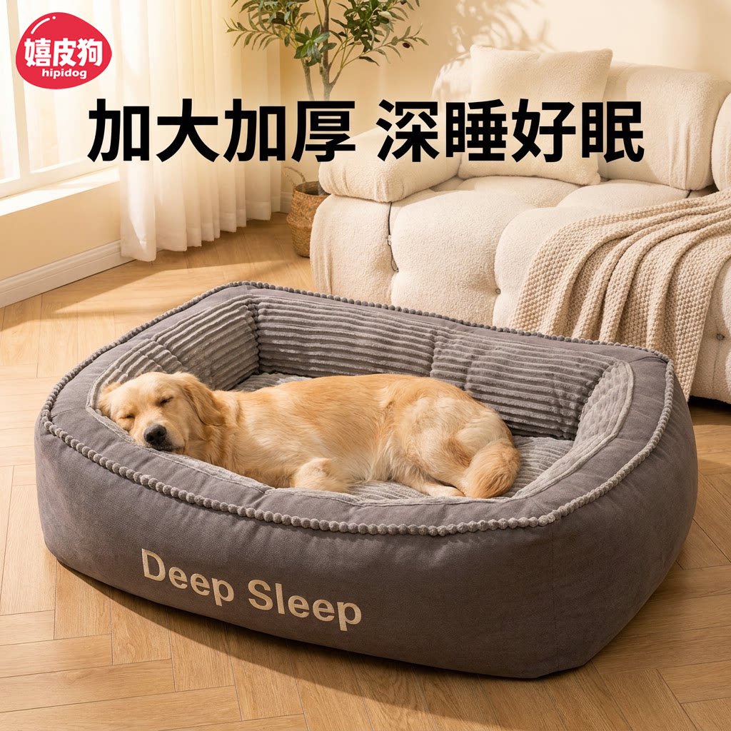 嬉皮狗大狗沙发窝丨1000w人喜欢图片
