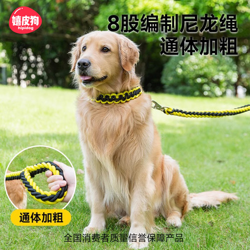 金毛专用P绳-加粗防爆冲