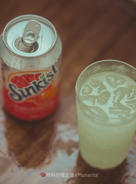 香港版Sunkist新奇士葡萄柚汽水饮料OJ橙汁罐装夏天冰饮碳酸饮料