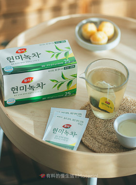 韩国进口东西玄米绿茶袋泡茶包