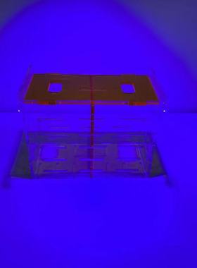 汇驰高清4K隔离盒捉鱼器珊瑚检疫盒橙色海缸珊瑚海水