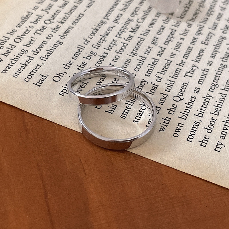 glad to meet u 纯银情侣戒指一对男女简约冷淡风闭口素圈对戒,饰品/流行首饰/时尚饰品新,戒指/指环,淘宝优惠券,粉丝福利购,淘宝优惠卷