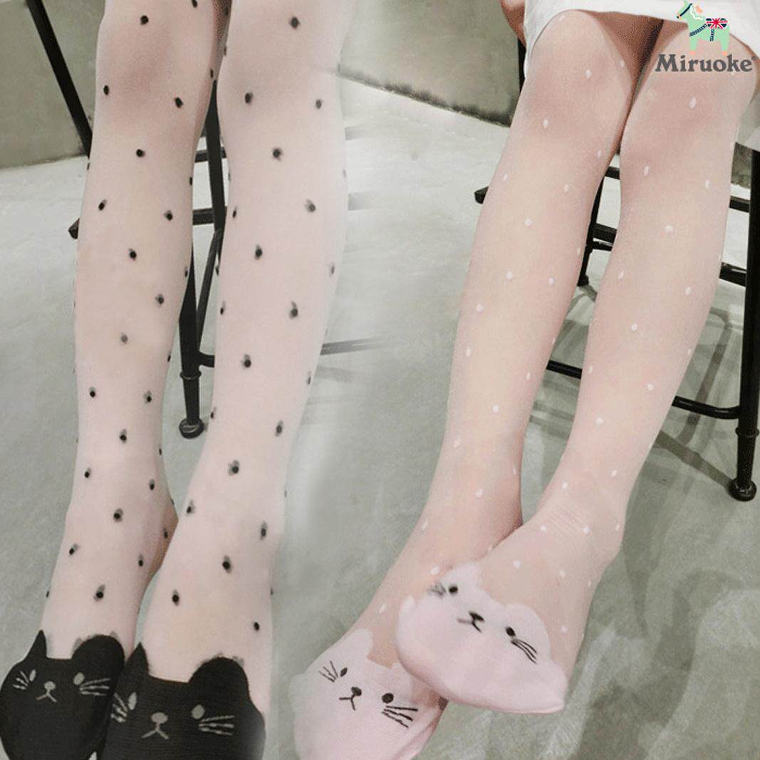 婴儿夏天超薄丝袜连裤袜儿童透气防蚊袜女童长筒连脚袜1-3-5-7岁9