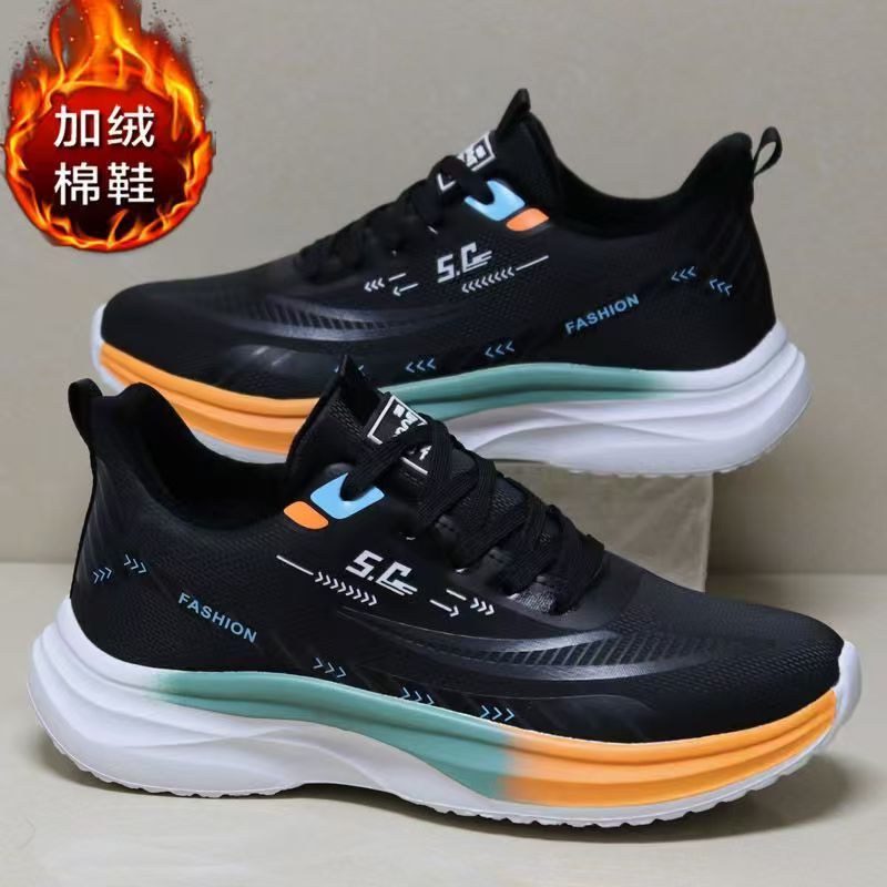 正品加绒加厚保暖棉鞋运动鞋防滑